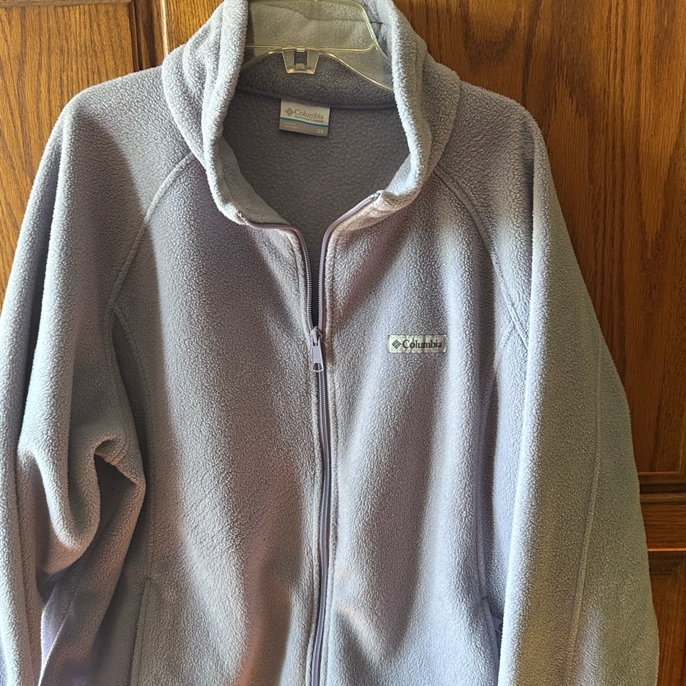 Columbia Lavender Fleece Jacket